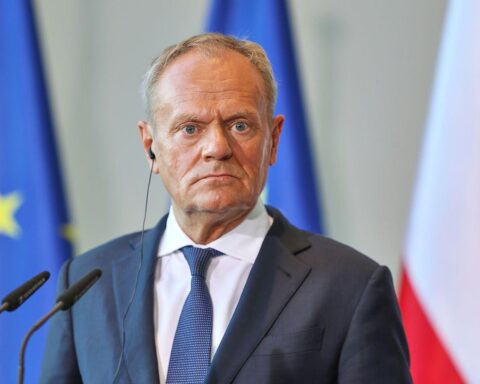 Donald Tusk im Archivfoto: russischer Marschflugkörper-Ch-101 verletzt polnischen Luftraum bei Tarnawa-Kolonia.