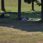 Heißer sonniger Sommertag in Thüringen: trockener Himmel, Temperaturen bis 34 Grad, später Gewitter mit Starkregen möglich.