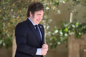 Karsten Wildberger lehnt Milei’s radikale Bürokratieabbau-Ideen ab; im Bild Javier Milei (Archiv).