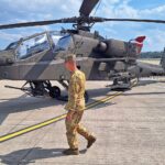 US-Kampfhubschrauber im Archiv, im Kontext eines US-Drohnen- und Raketenabwehrangriffs in Jordanien.