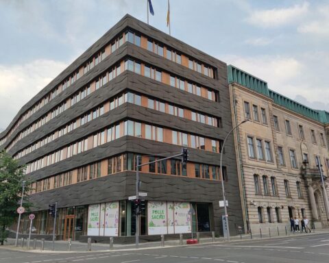 Ein Foto des Landwirtschaftsministeriums (Archiv): Ministerium als Hinweis auf die Zusammenführung von BfR und Ernährung.