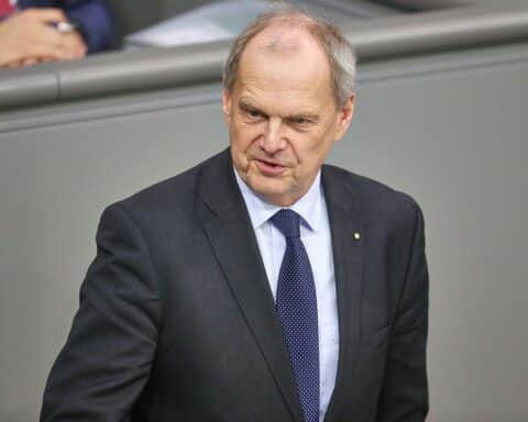 Fritz Güntzler (CDU) im Archivfoto, der Verkehrsministerposten kurzfristig abgesagt und sich entschuldigt.