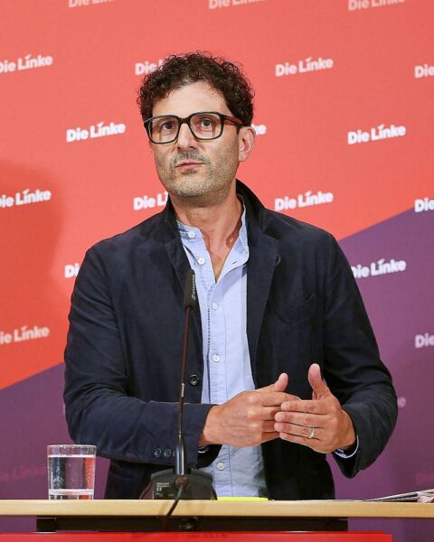 Luigi Pantisano (Archiv) fordert Zusammenarbeit mit der CDU trotz Kritik und betont Abgrenzung von Rechtsextremen.
